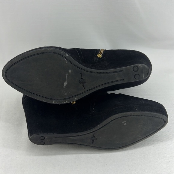 The Original Car Shoe By Prada Wedge Ankle Boots - Picture 10 of 12